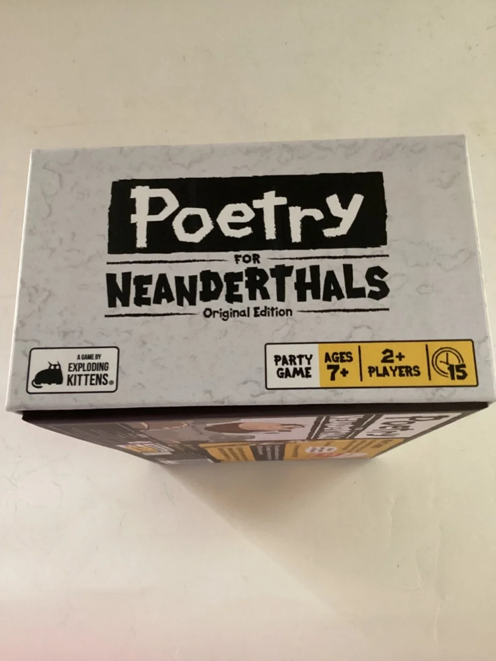 Poetry for Neanderthals Game